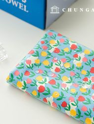防水布 花柄 フラワーラミネート 防水布 TPU ガーデンチューリップ